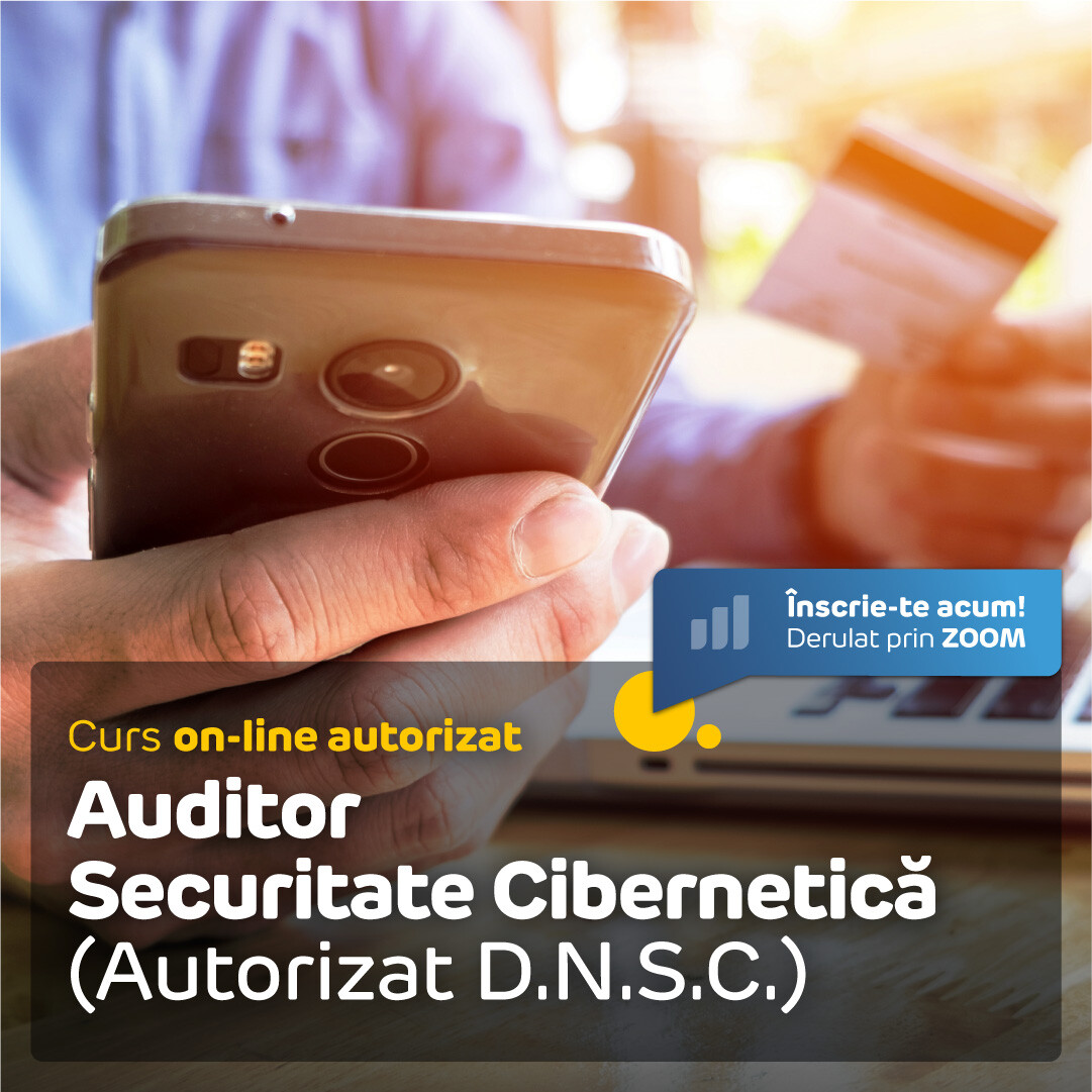 Curs Auditor Securitate Cibernetică