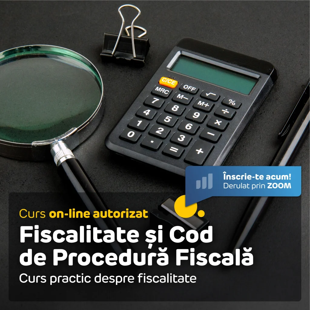 Curs Fiscalitate