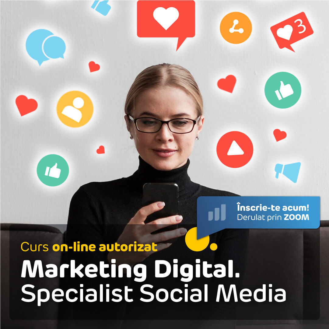 Curs Marketing Digital. Specialist Social Media