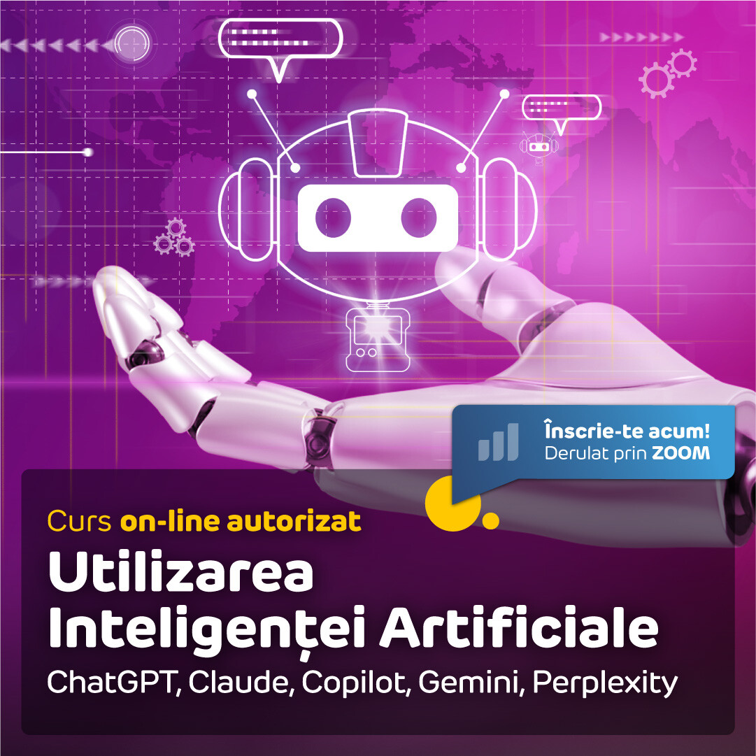 Curs Utilizarea Inteligenței Artificiale