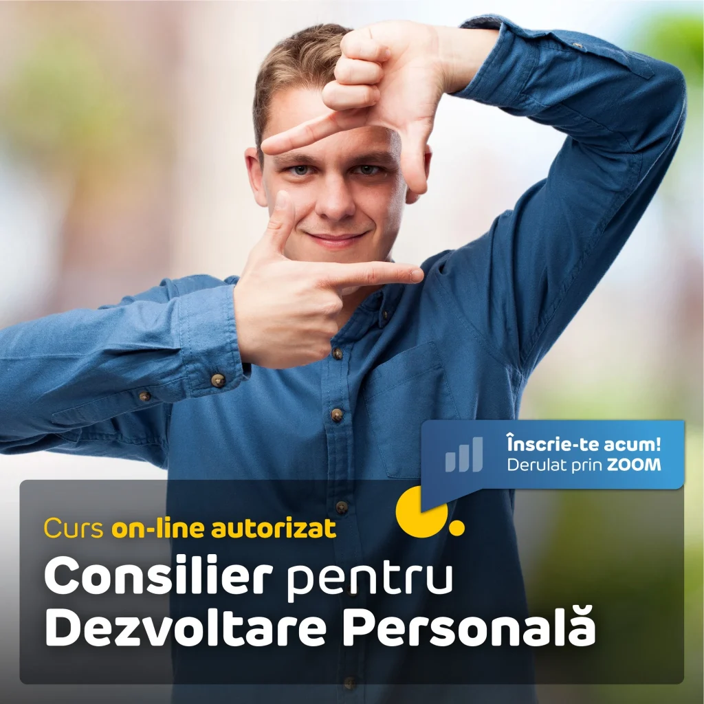 Curs Consilier Dezvoltare Personală (NLP) online, autorizat - Centrul de Formare APSAP