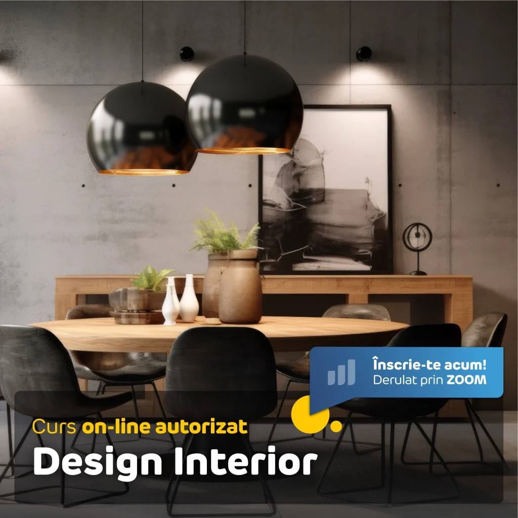 Curs Design Interior online, autorizat - Centrul de Formare APSAP
