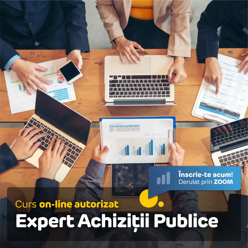 Curs Expert Achiziții Publice online, autorizat - Centrul de Formare APSAP