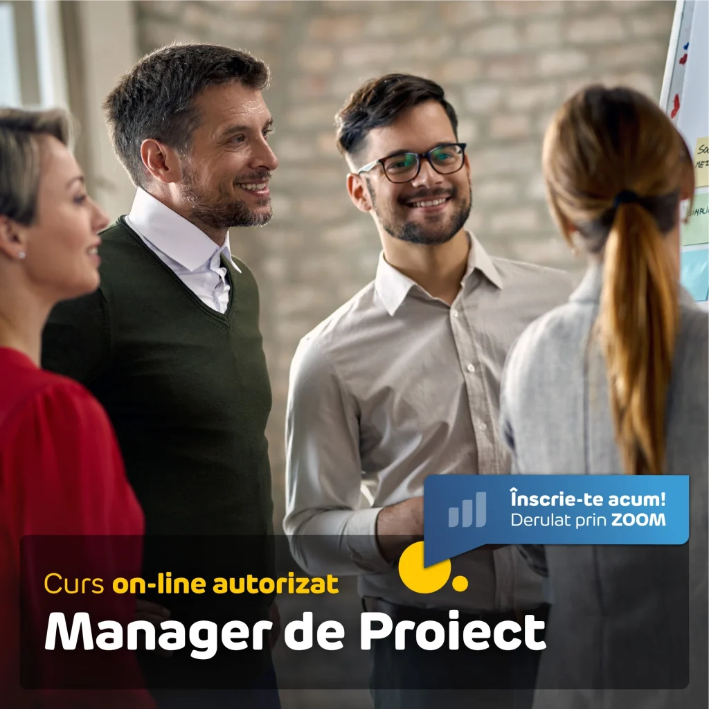 Curs Manager de Proiect online, autorizat - Centrul de Formare APSAP